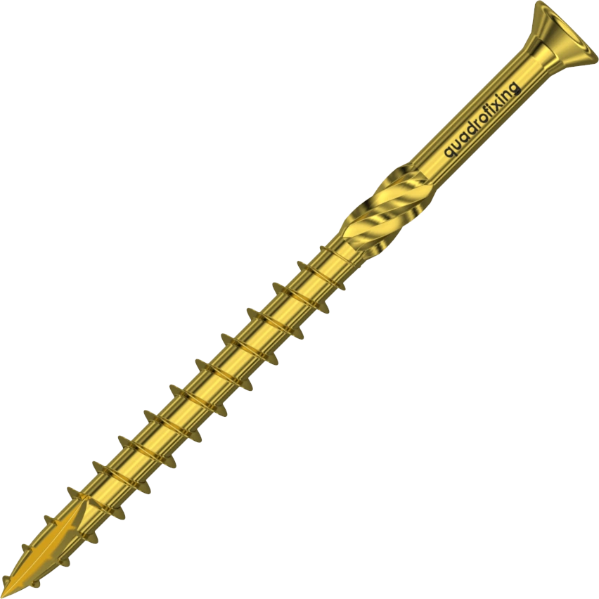 Wkręty konstrukcyjne 8x320 mm z łbem stożkowym (50 szt. + końcówka)