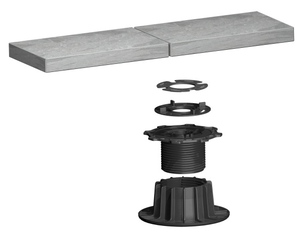 Regulowane wsporniki do płytek GIANT L 80-130 mm 2