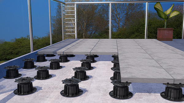 Regulowane wsporniki do płytek GIANT L 80-130 mm 4