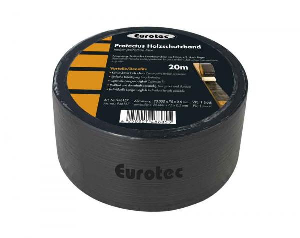 EUROTEC Protectus - Taśma ochronna do drewna (0,5x75x20000 mm)
