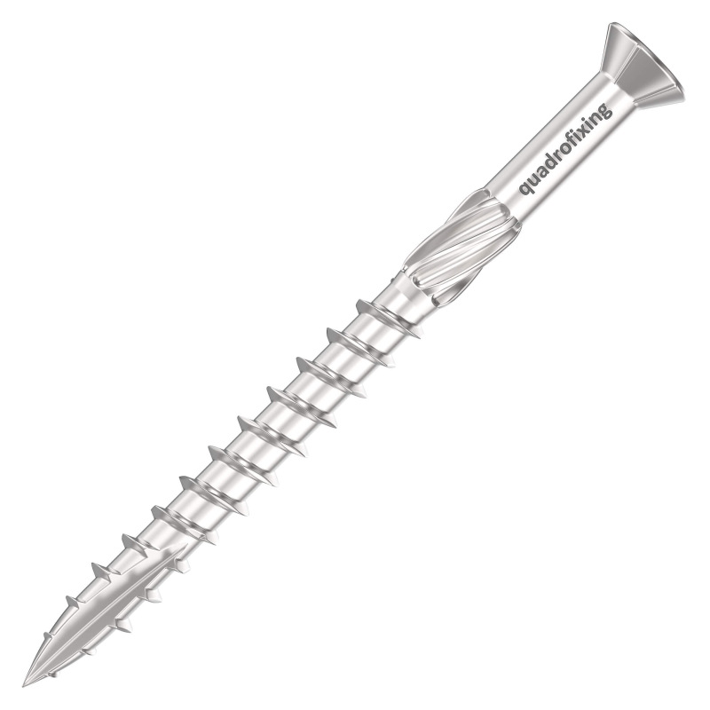 Wkręty tarasowe T-Drill 5,0 mm, stal nierdzewna A4 (100 szt.)