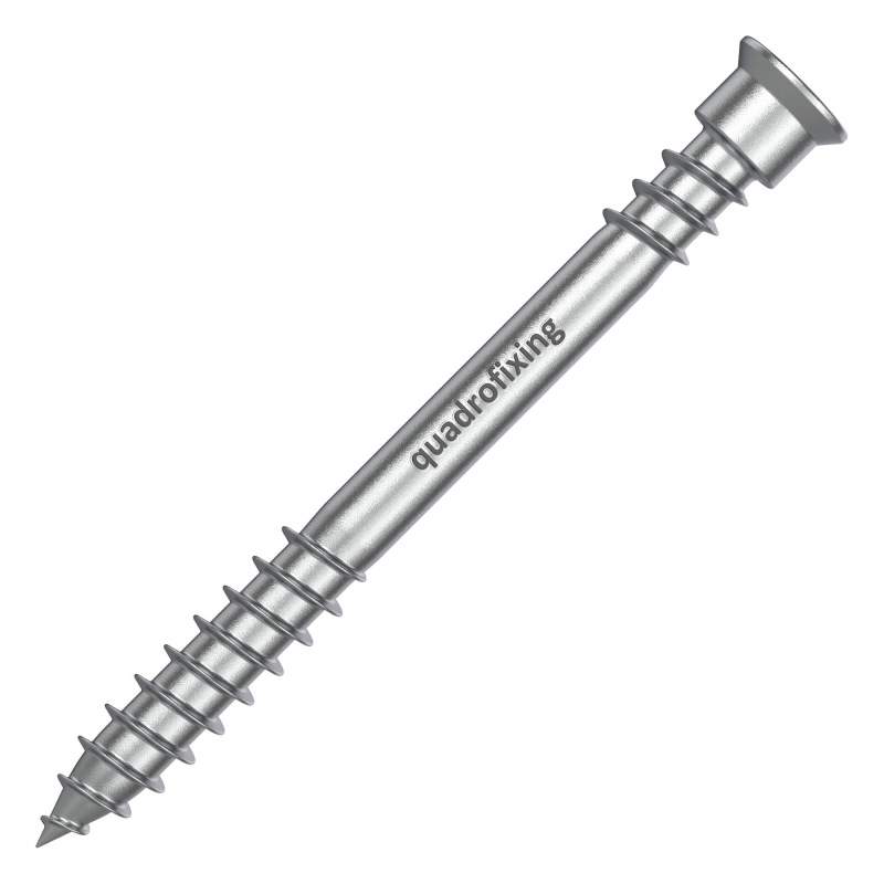 Wkręt tarasowy 5,5 mm, stal nierdzewna A4, łeb cylindryczny, woskowane (100 szt.)