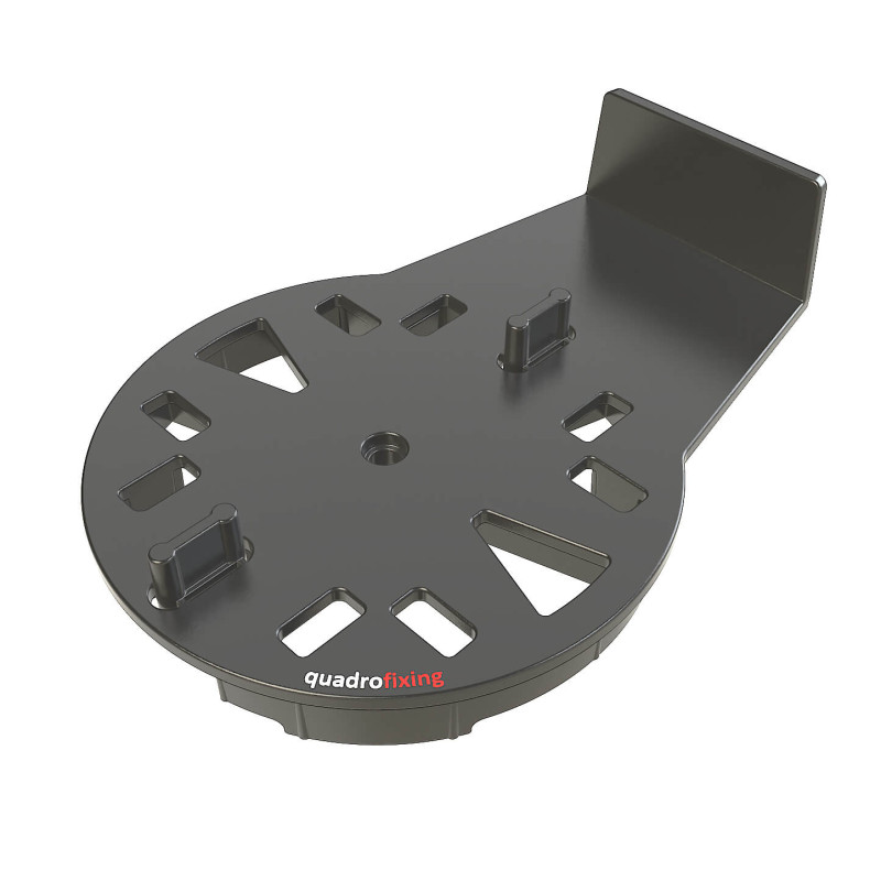 Klips tarasowy do kostki brukowej - narożny, do profilu aluminiowego (1 szt.)