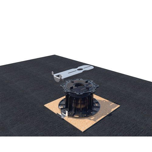 Dolne zakończenie do wsporników tarasowych Eurotec GIANT (stal nierdzewna) 2