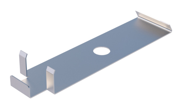 Dolne zakończenie do wsporników tarasowych Eurotec GIANT (stal nierdzewna)