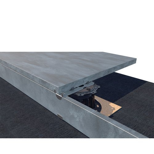 Dolne zakończenie do wsporników tarasowych Eurotec GIANT (stal nierdzewna) 4