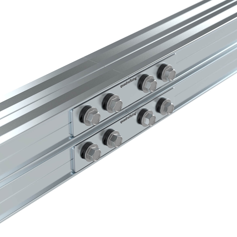 Złącze do profilu aluminiowego QFX-ALU 19,5x100 mm 2