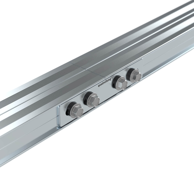 Złącze do profilu aluminiowego QFX-ALU 19,5x100 mm 1