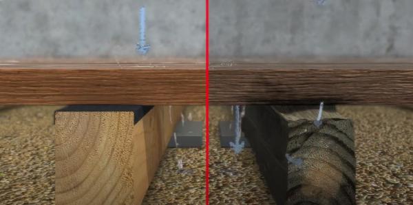Taśma tarasowa - taśma do ochrony drewna (77x20000 mm)