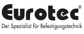 Logo Eurotec GmbH – producent systemów montażowych do tarasów i elewacji