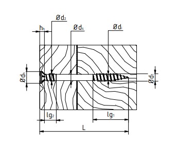 Wkręty tarasowe 5,5 mm Terrassotec ZK A2 – Eurotec